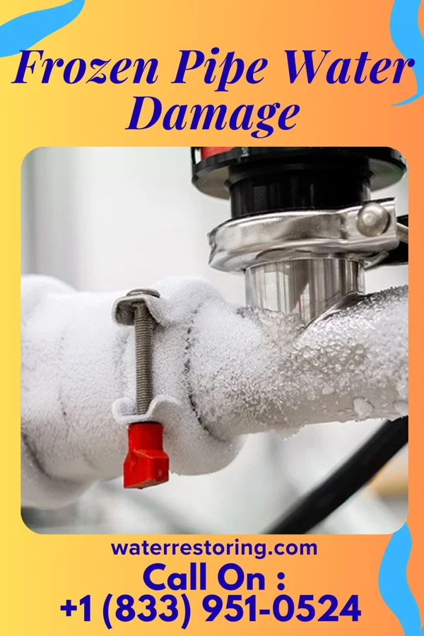 Frozen Pipe Water Damage in Schoeneck, PA